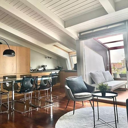 Ferienwohnung Penthouse With Patio & 2 Baths, 10 Min To Duomo Mailand Exterior foto